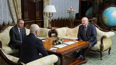 Александр Лукашенко встретился с Григорием Рапотой