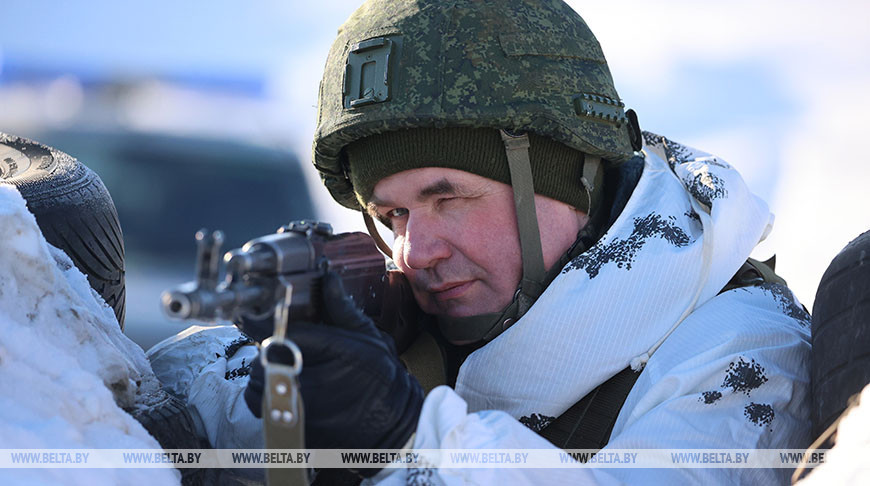 Руководители областей приняли участие в сборе на Гожском полигоне