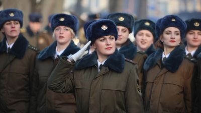 Торжественные мероприятия ко Дню защитников Отечества прошли в Гродно