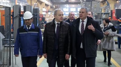 Сергеенко посетил ОАО "Могилевлифтмаш"