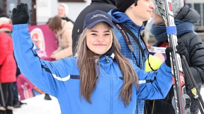 На лыжероллерной трассе в Минске прошла "Всебелорусская студенческая лыжня - 2021"