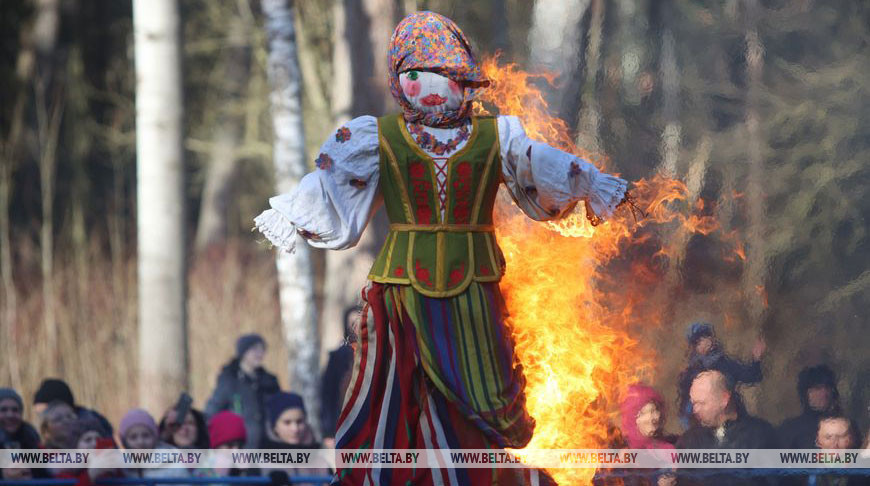 Масленичные гулянья прошли в Гродно