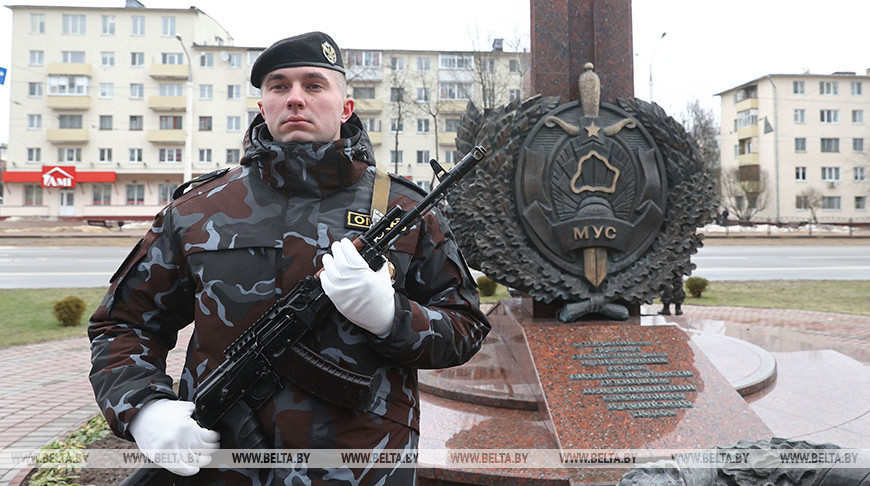 В Витебске прошли торжества ко Дню белорусской милиции