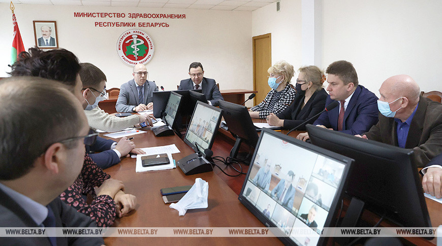 Съезд Белорусской ассоциации врачей прошел в формате видеоконференцсвязи