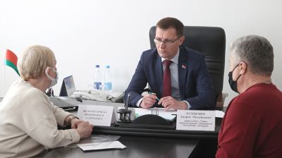 Кунцевич провел выездной прием граждан в Белыничском райисполкоме