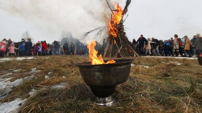 В Строчицах отметили Масленицу