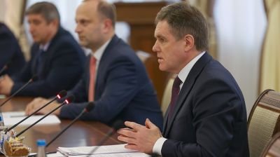 Петришенко встретился с министром по промышленности и агропромышленному комплексу ЕЭК