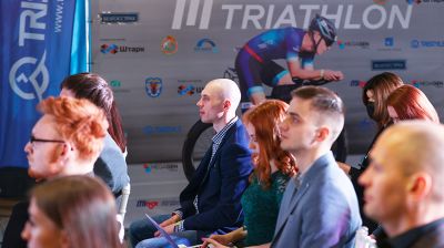 Пресс-конференция, посвященная предстоящей гонке "Минский триатлон 2021", состоялась в Минске