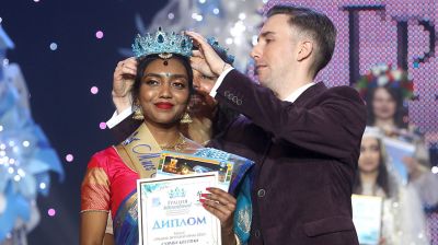 Корону победительницы конкурса "Грация International" в Витебске вручили представительнице Индии