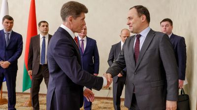 Головченко встретился с губернатором Приморского края
