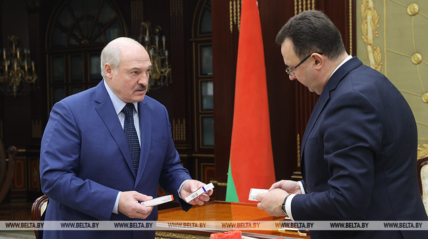Лукашенко встретился с министром здравоохранения Беларуси
