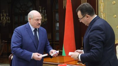 Лукашенко встретился с министром здравоохранения Беларуси