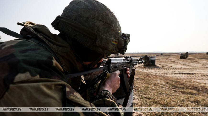 Занятия с участием военнослужащих запаса прошли на полигоне Брестский