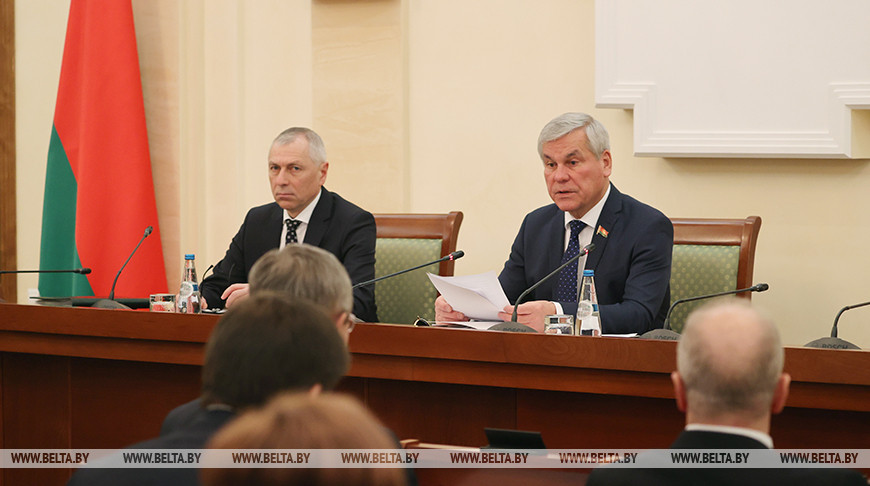 Заседание Совета Палаты представителей в Минске