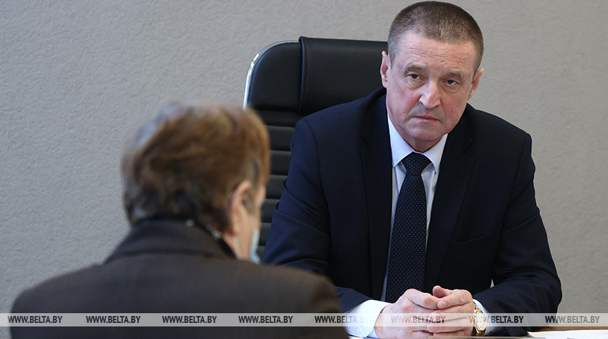 Председатель Могилевского облисполкома провел личный прием граждан в Мстиславле