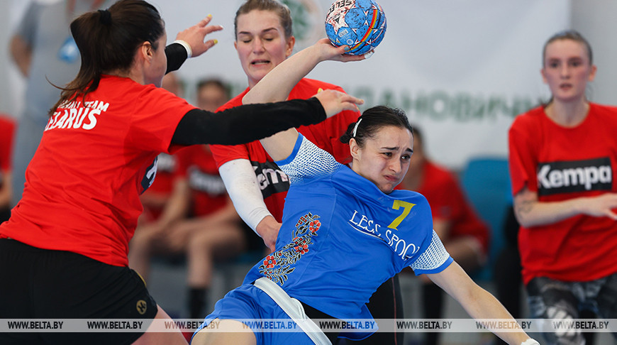 Женская сборная Беларуси по гандболу провела товарищеский матч против Украины