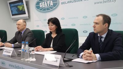 Пресс-конференция о госрегулировании обращения с радиоактивными отходами прошла в пресс-центре БЕЛТА