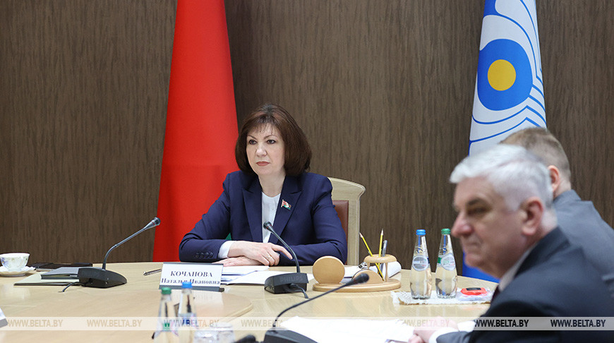 Кочанова приняла участие в пленарном заседании МПА СНГ