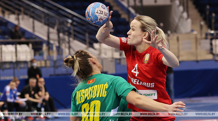 Сборная Беларуси по гандболу проиграла команде Черногории в матче квалификации ЧМ
