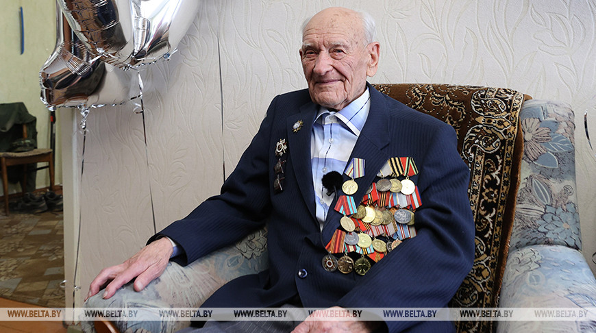 Ветеран Великой Отечественной войны Иван Курындин отмечает 100-летний юбилей