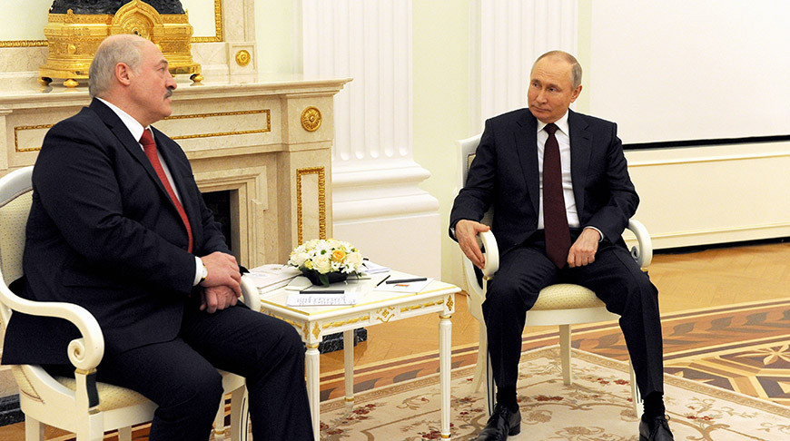 Встреча Лукашенко и Путина в Москве
