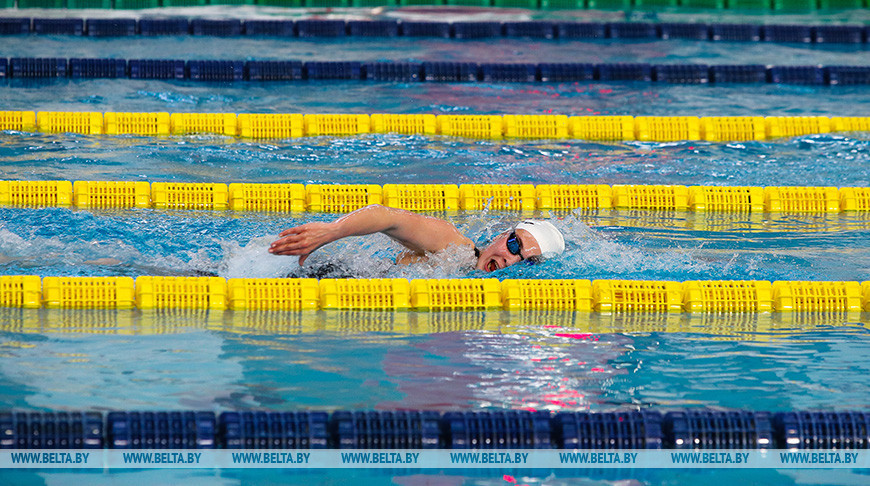 Открытый чемпионат Беларуси по плаванию проходит в Бресте
