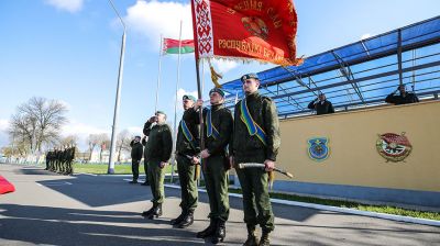 Церемония чествования и увольнения в запас десантников прошла в Бресте