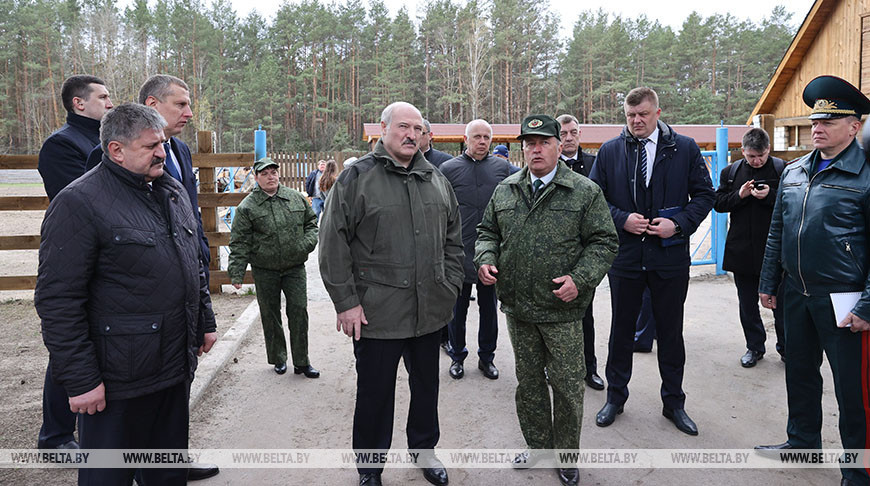 Лукашенко посетил Полесский радиационно-экологический заповедник