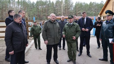 Лукашенко посетил Полесский радиационно-экологический заповедник