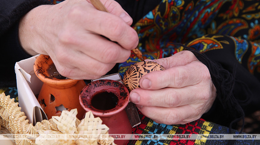 Пасхальные традиции представили на ремесленной ярмарке в Гродно