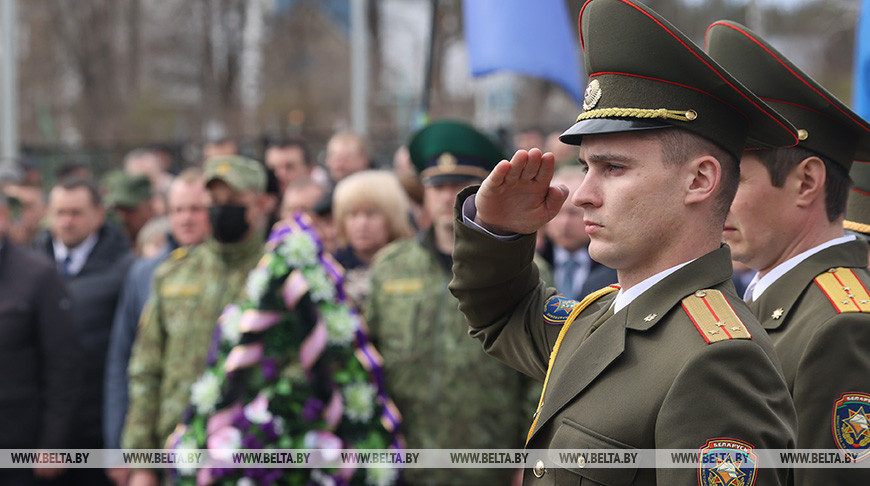 Митинг, посвященный годовщине со дня катастрофы на ЧАЭС, прошел в Хойниках