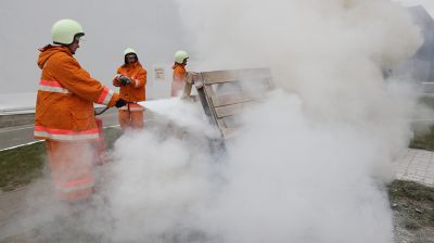 Учение по отработке действий в случае пожара прошло на "Белтаможсервисе"