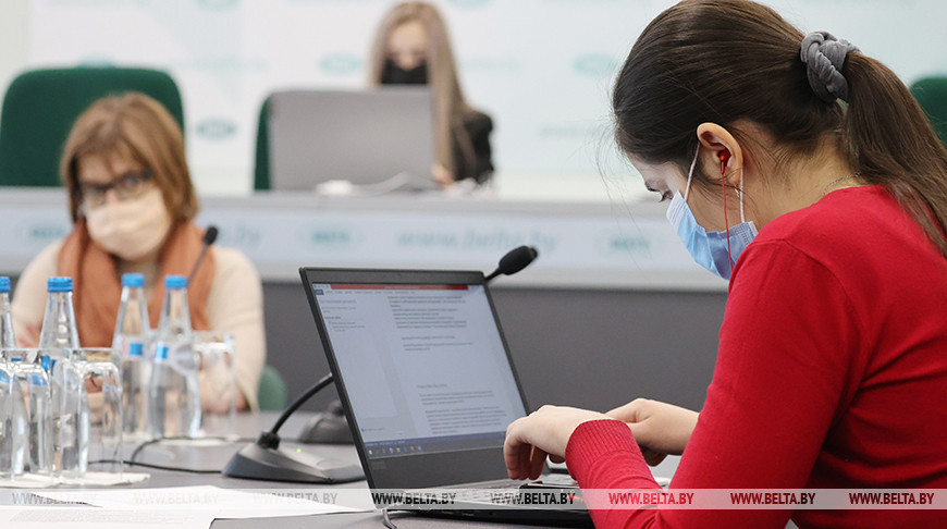 В пресс-центре БЕЛТА СМИ наблюдают за общественными слушаниями по лицензии для БелАЭС