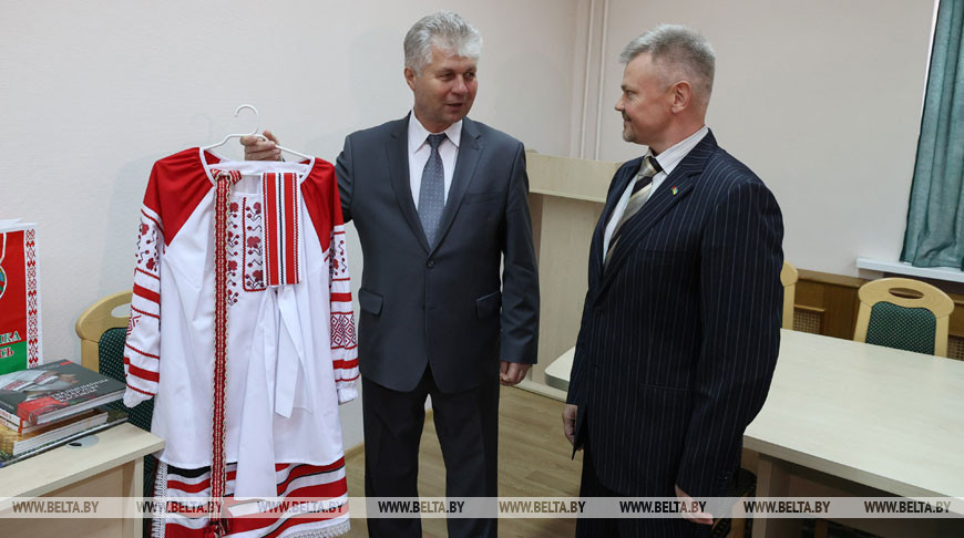 Румак встретился с зампредседателя Всеукраинского союза белорусов