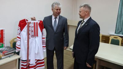 Румак встретился с зампредседателя Всеукраинского союза белорусов
