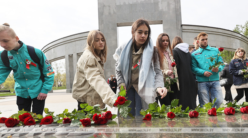 Патриотическая акция "Их именами названы студенческие отряды" стартовала в Беларуси