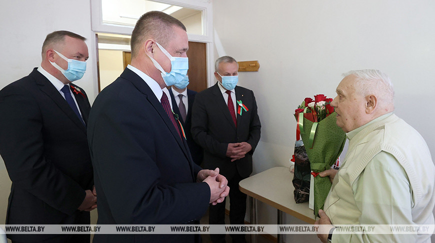 Торжественное мероприятие, посвященное Дню Победы, прошло в Могилевском областном госпитале инвалидов