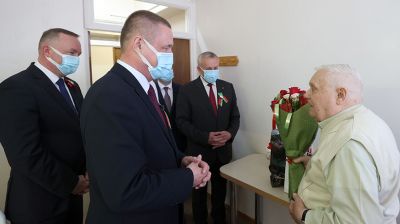 Торжественное мероприятие, посвященное Дню Победы, прошло в Могилевском областном госпитале инвалидов