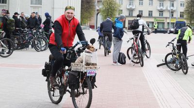 Городской велопробег прошел в Могилеве