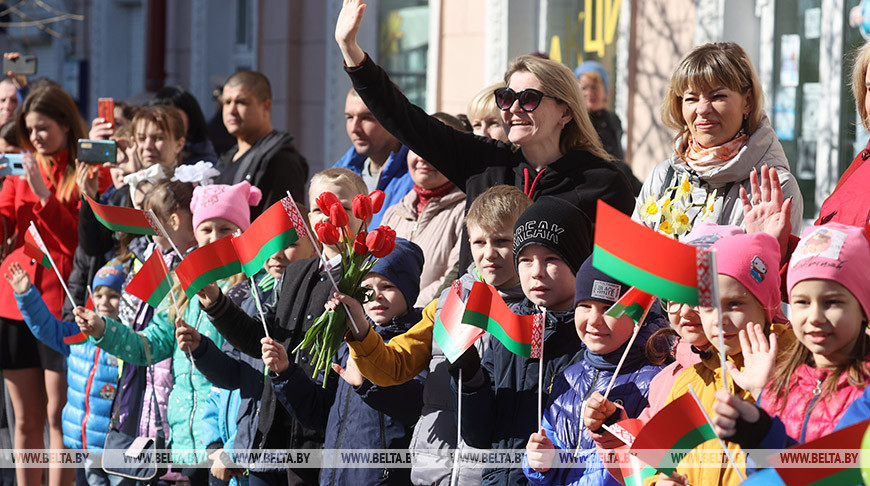 Витебчане празднуют День Победы