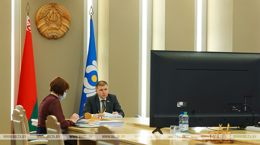 Сивец принял участие в заседании Постоянной комиссии МПА СНГ по правовым вопросам