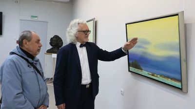 Выставка Владимира Прокопцова открылась в Витебском госуниверситете