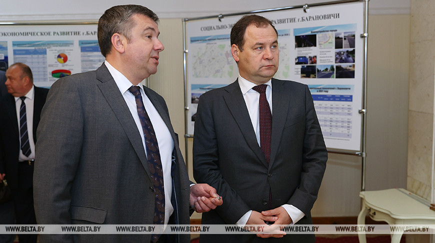 Головченко принял участие в заседании Барановичского горисполкома