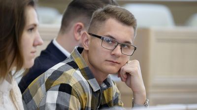 Кочанова встретилась со студентами Полоцкого госуниверситета