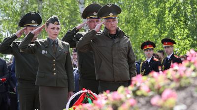 В Барановичском районе почтили память первого Героя Беларуси Владимира Карвата