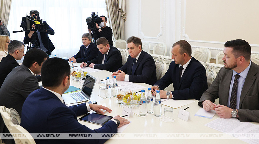 Петришенко встретился с членом Коллегии (министром) по внутренним рынкам, информатизации, информационно-коммуникационным технологиям ЕЭК