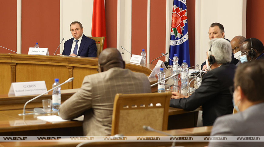 Макей встретился с главами делегаций Белорусско-Африканского экономического форума