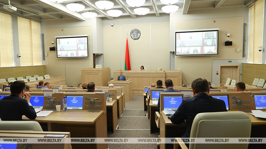 Совещание по подготовке VIII Форума регионов Беларуси и России прошло в Совете Республики