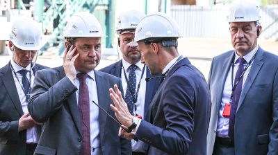 Головченко посетил ОАО "Ивацевичдрев"