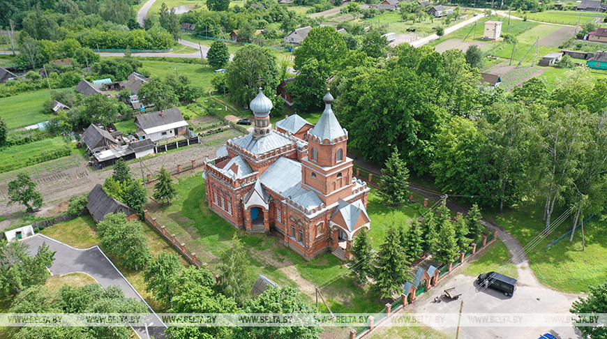 Всехсвятская церковь в Пиревичах - памятник архитектуры начала ХХ века